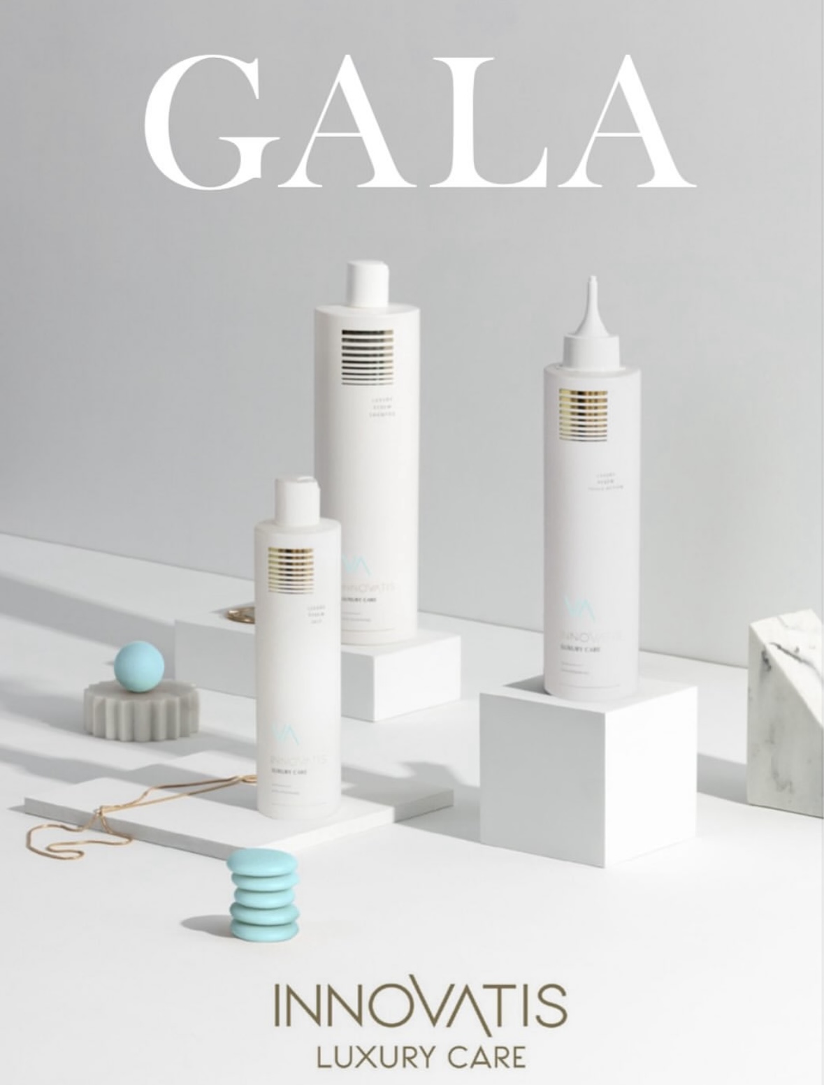 GALA Innovatis luxury care editorial artwork